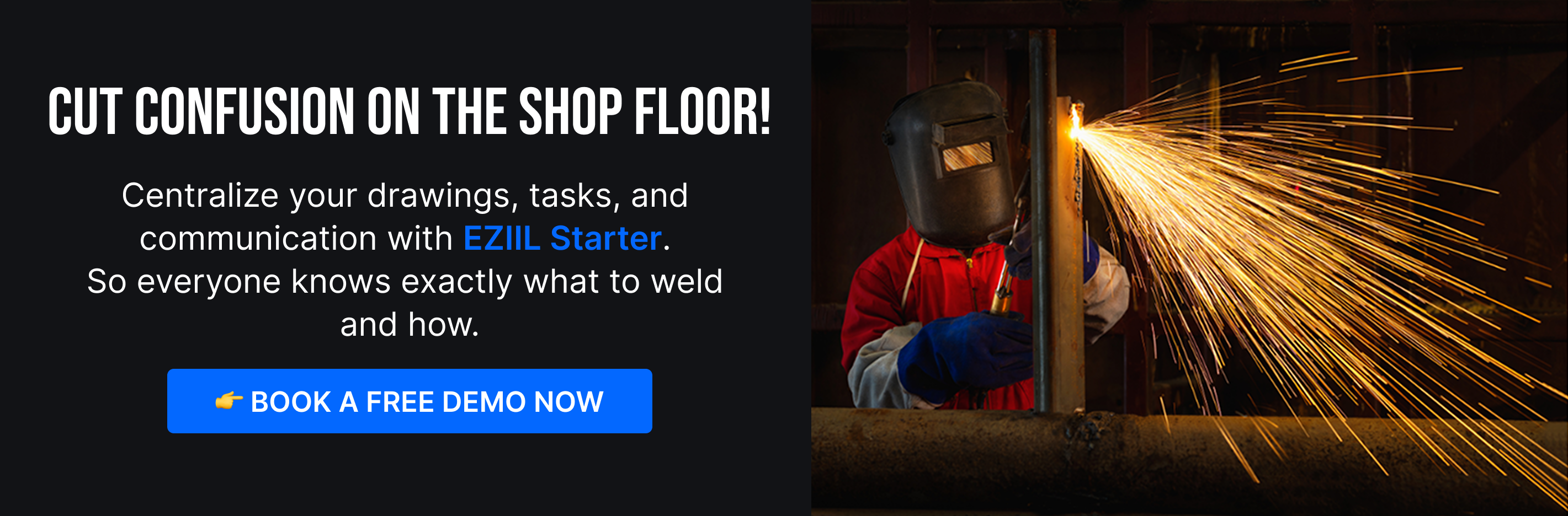 Shop floor management metal fabrication