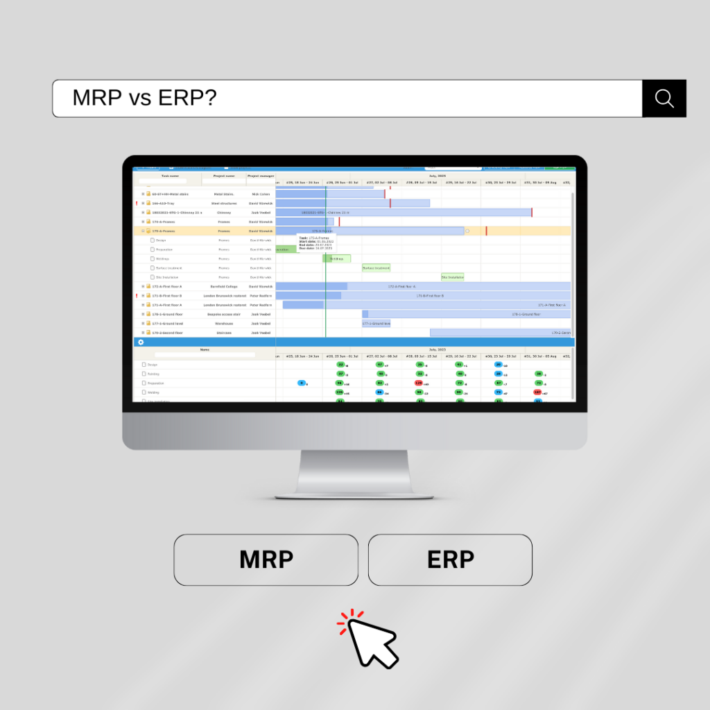 How to choose MRP or ERP?