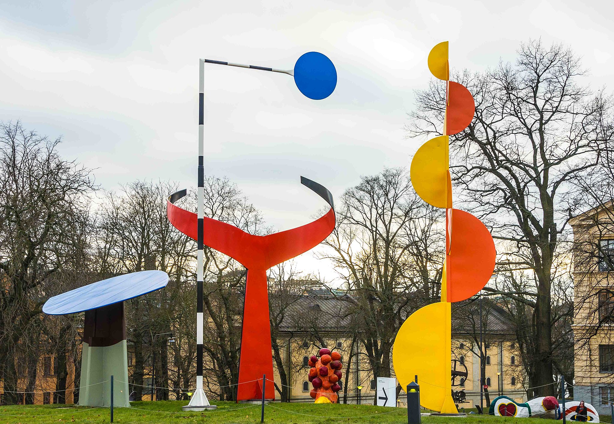 The Four Elements was created by Alexander Calder