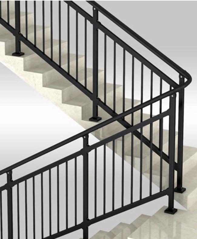 GALVANIZED HANDRAILS 