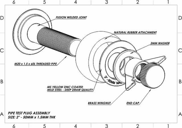 General assembly drawing sample