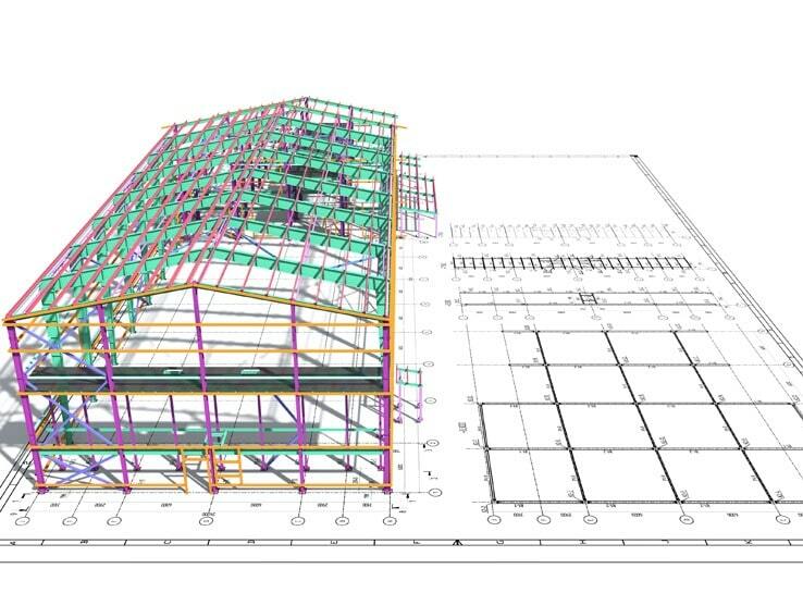 These architectural drawings are then used as a reference and Civil drawings are created by the Engineer on the team to calculate the load and requirements based on the Architect’s drawings.