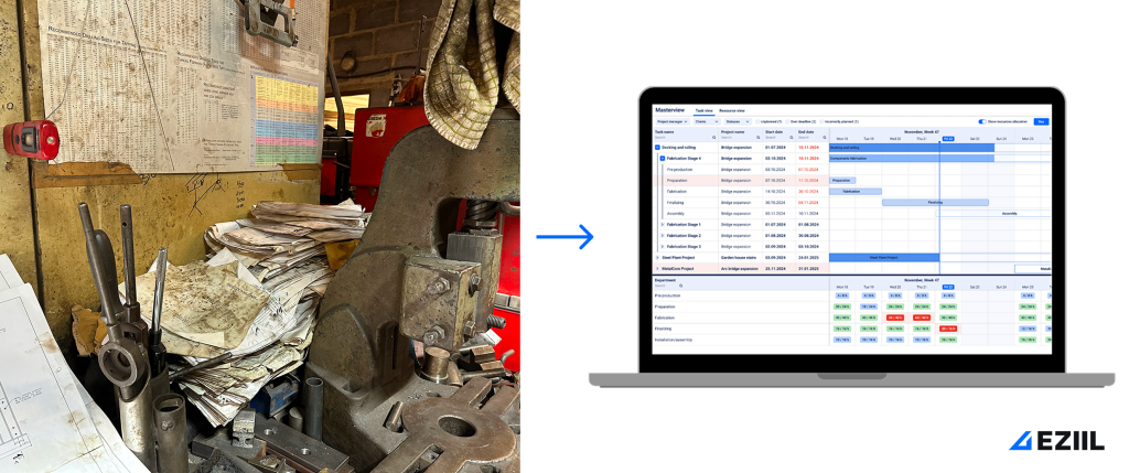 Manufacturing execution system software