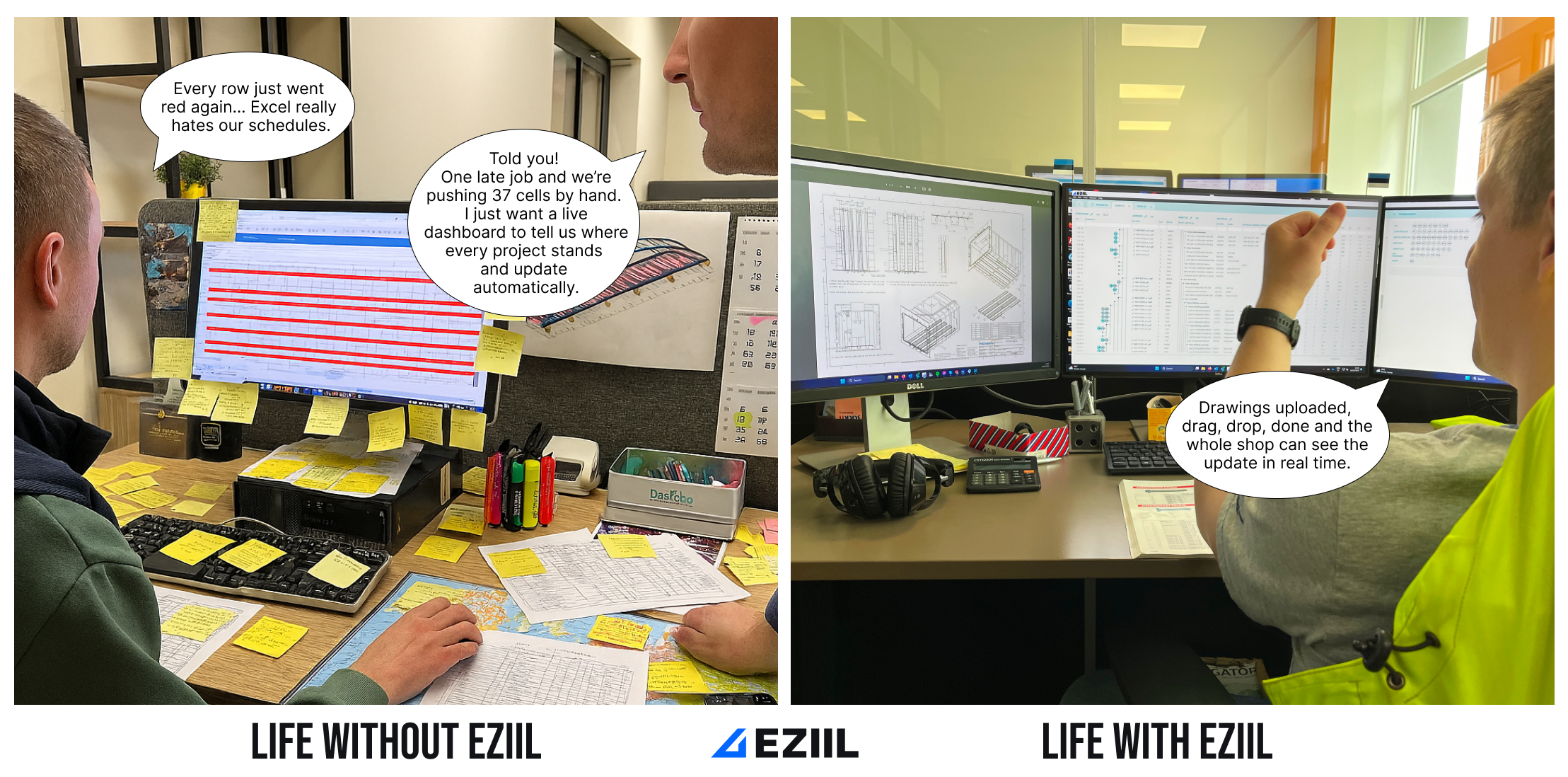 EZIIL software for small custom metal fabricators