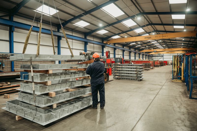 FLI Structures custom steel fabrication