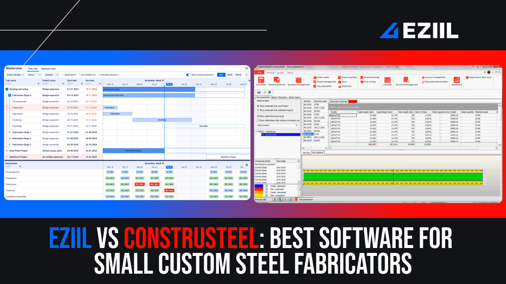 Construsteel alternative for custom steel fabricators