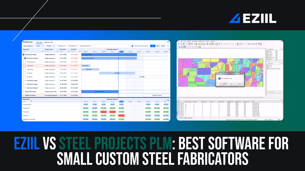 Steel Projects PLM alternative for steel fabricators