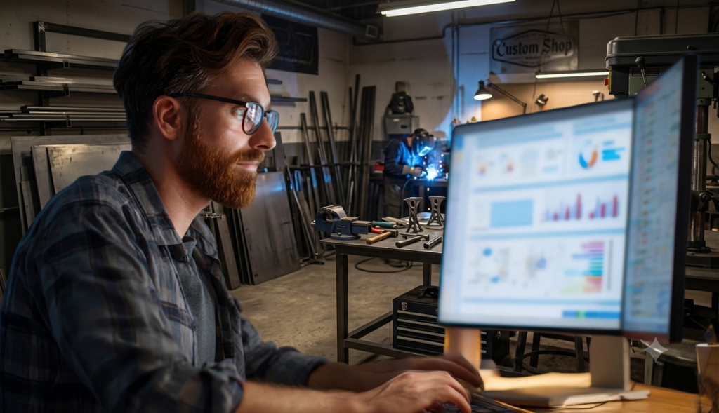 erp for small steel fabricators