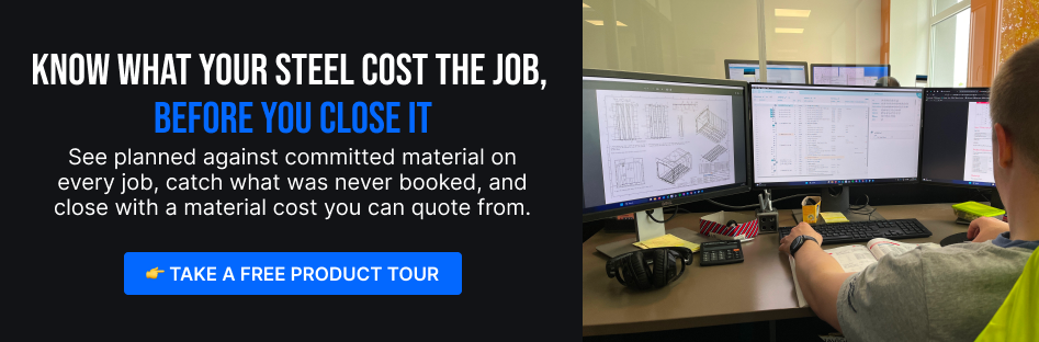 Accurate steel job costing with EZIIL